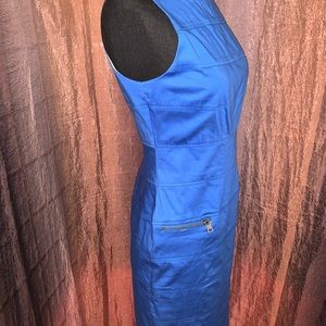 NWT‎ Marc New York Andrew Marc Blue Dress Yellow